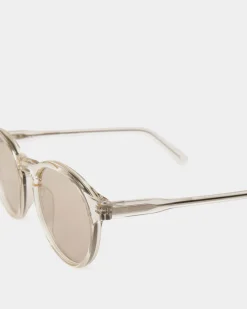 Runde Sonnenbrille In Champagne