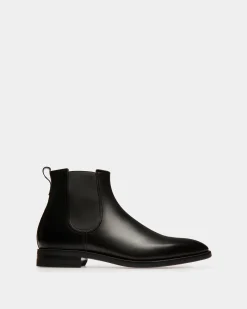 Scavone Herrenstiefel Aus Leder In Schwarz