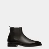 Scavone Herrenstiefel Aus Leder In Schwarz