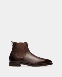 Scavone Herrenstiefel Aus Leder In Braun