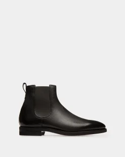 Scavone Herrenstiefel Aus Leder In Schwarz