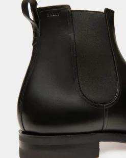 Scavone Herrenstiefel Aus Leder In Schwarz