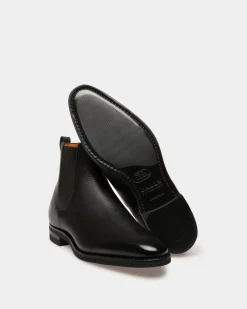 Scavone Herrenstiefel Aus Leder In Schwarz