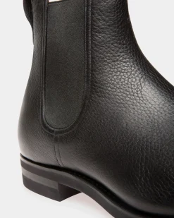 Scavone Herrenstiefel Aus Leder In Schwarz