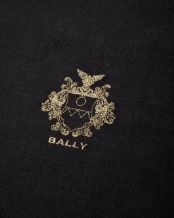 Schal Aus Kaschmir-Seiden-Gemisch In Navy Blue Aus Der Adrien Brody Travel-Kollektion