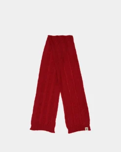 Schal Aus Mohair Und Seide In Candy Red