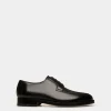 Schoenen Derby-Schuh Aus Leder In Schwarz