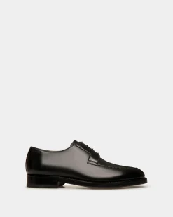 Schoenen Derby-Schuh Aus Leder In Schwarz