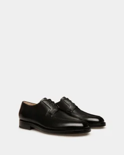 Schoenen Derby-Schuh Aus Leder In Schwarz