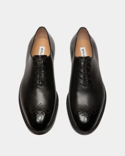 Schoenen Oxford-Schuh Aus Leder In Schwarz