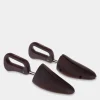 Schuhspanner Aus Braunem Buchenholz