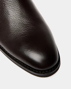 Scribe Un Bootie Aus Hirschleder In Ebenholzschwarz