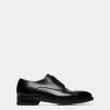 Scribe Un Derby-Schuh Aus Leder In Schwarz