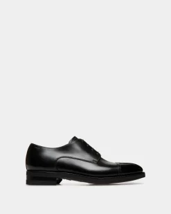 Scribe Un Derby-Schuh Aus Leder In Schwarz