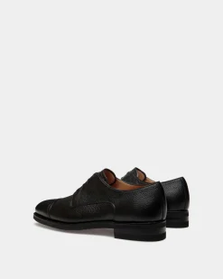 Scribe Un Derby-Schuh Aus Hirschleder In Schwarz