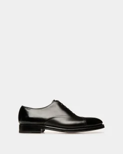 Scribe Un Oxford-Schuh Aus Leder In Schwarz