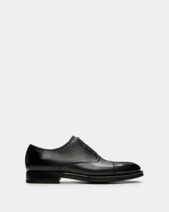 Scribe Un Oxford-Schuh Aus Leder In Schwarz