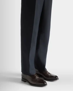 Scribe Un Oxford-Schuh Aus Leder In Ebenholz