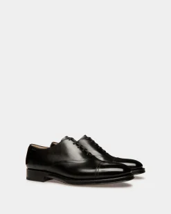 Scribe Un Oxford-Schuh Aus Leder In Schwarz