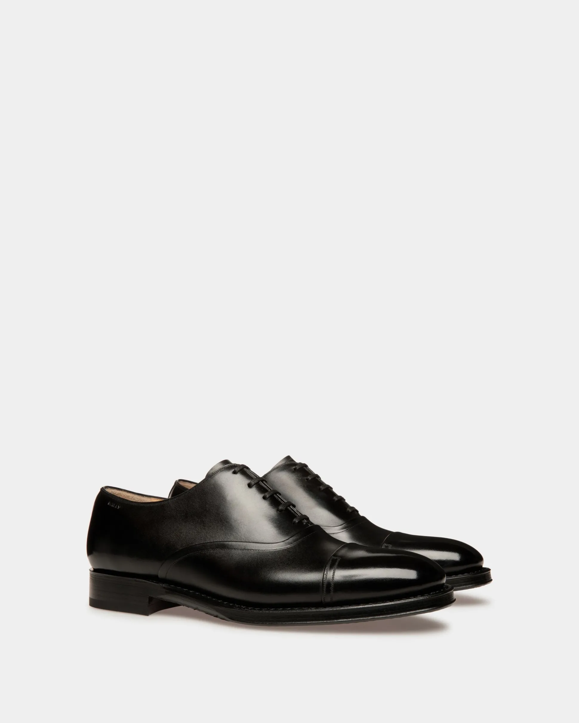 Scribe Un Oxford-Schuh Aus Leder In Schwarz