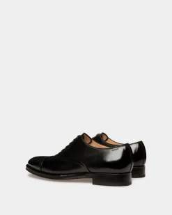 Scribe Un Oxford-Schuh Aus Leder In Schwarz