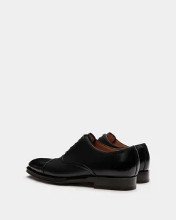 Scribe Un Oxford-Schuh Aus Leder In Schwarz