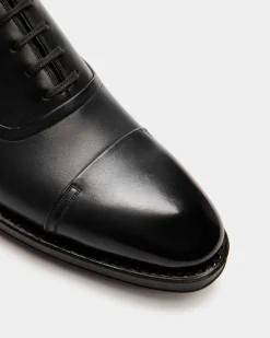 Scribe Un Oxford-Schuh Aus Leder In Schwarz