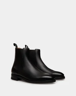 Scribe Un Stiefelette Aus Hirschleder In Schwarz
