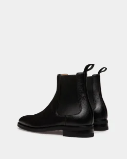 Scribe Un Stiefelette Aus Hirschleder In Schwarz