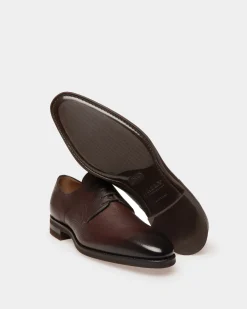 Scrivani Herrenschuh Aus Leder In Kaffeebraun
