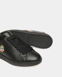 Sneaker Aus Leder In Schwarz Aus Der Adrien Brody Travel-Kollektion