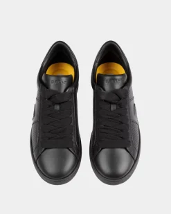 Sneaker Aus Leder In Schwarz Aus Der Adrien Brody Travel-Kollektion