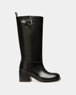 Stiefel Peggy Aus Leder In Schwarz