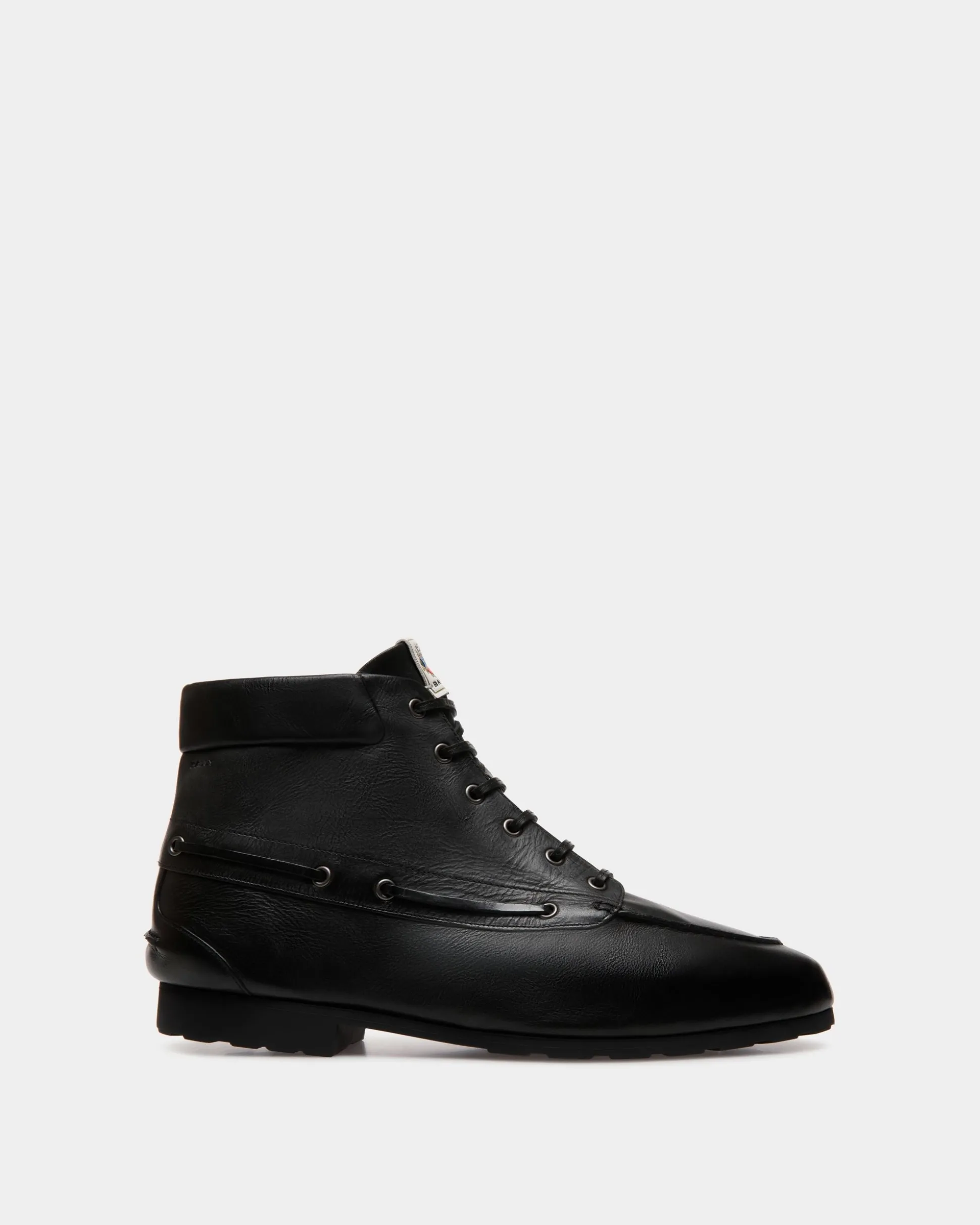 Stiefelette Plume Aus Leder In Schwarz