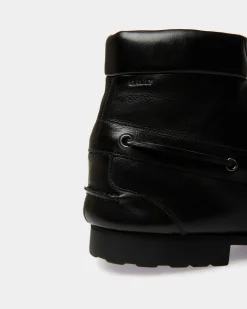 Stiefelette Plume Aus Leder In Schwarz