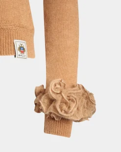 Strickoberteil Aus Mohair Und Seide In Light Beige