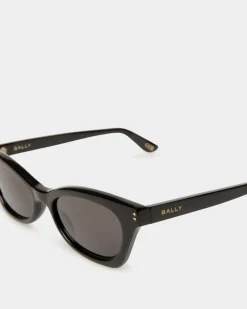 Sue Sonnenbrille Aus Schwarzem Acetat