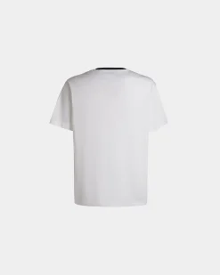 Summer Capsule T-Shirt Aus Weißer Baumwolle