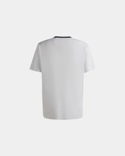 Summer Capsule T-Shirt Aus Weißer Baumwolle