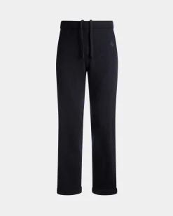 Sweathose Aus Einer Wollmischung In Navy Blue Aus Der Adrien Brody Travel-Kollektion
