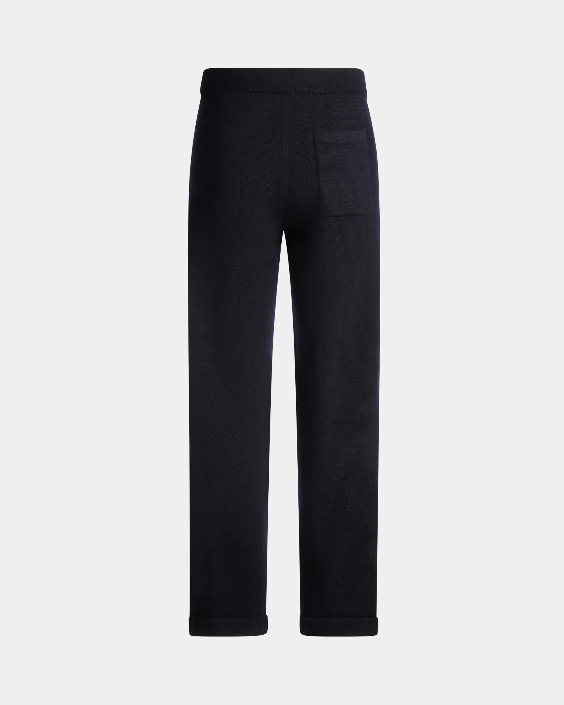 Sweathose Aus Einer Wollmischung In Navy Blue Aus Der Adrien Brody Travel-Kollektion