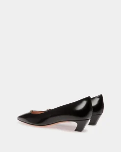 Sylt Pumps Aus Leder In Schwarz