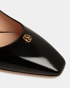 Sylt Pumps Aus Leder In Schwarz