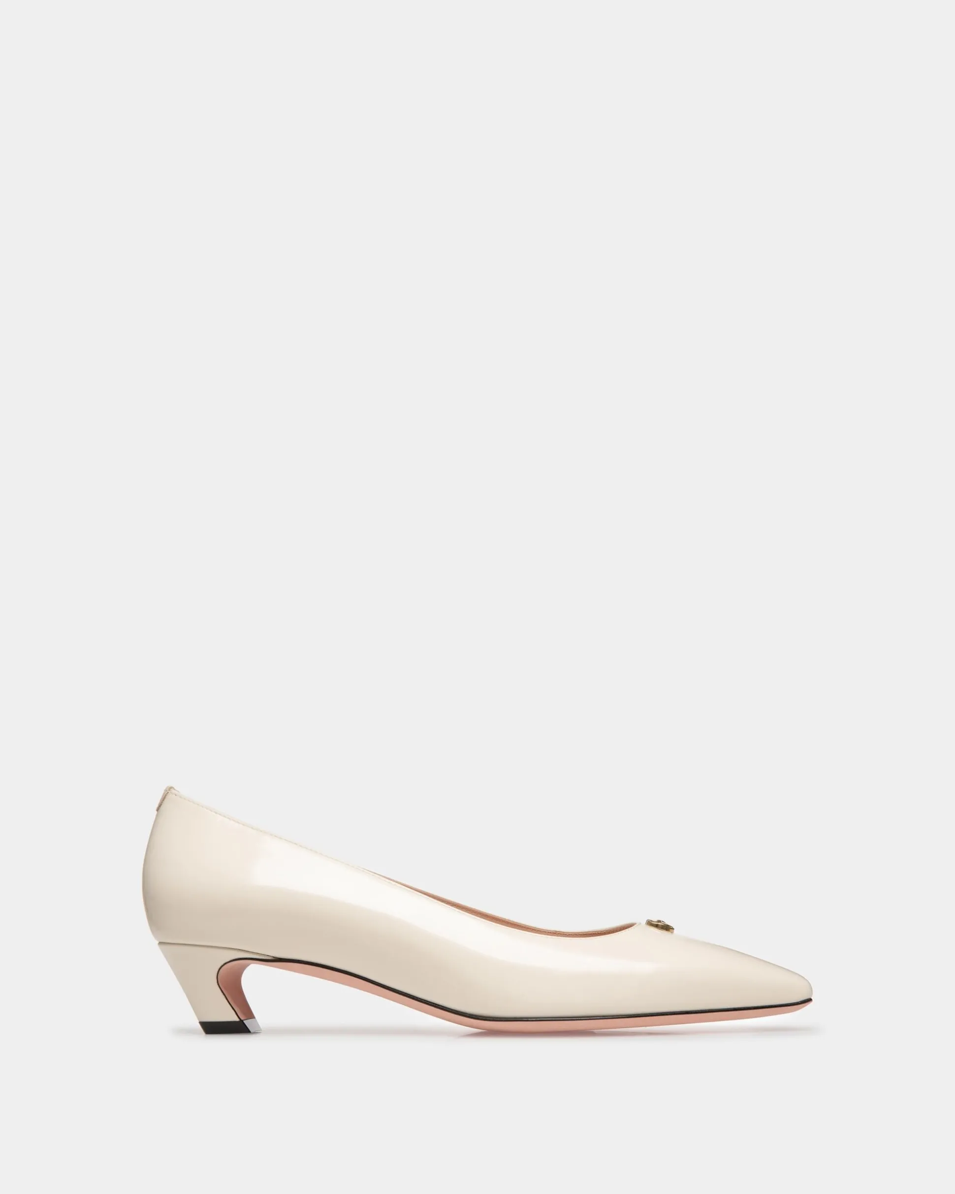 Sylt Pumps Aus Leder In Weiß