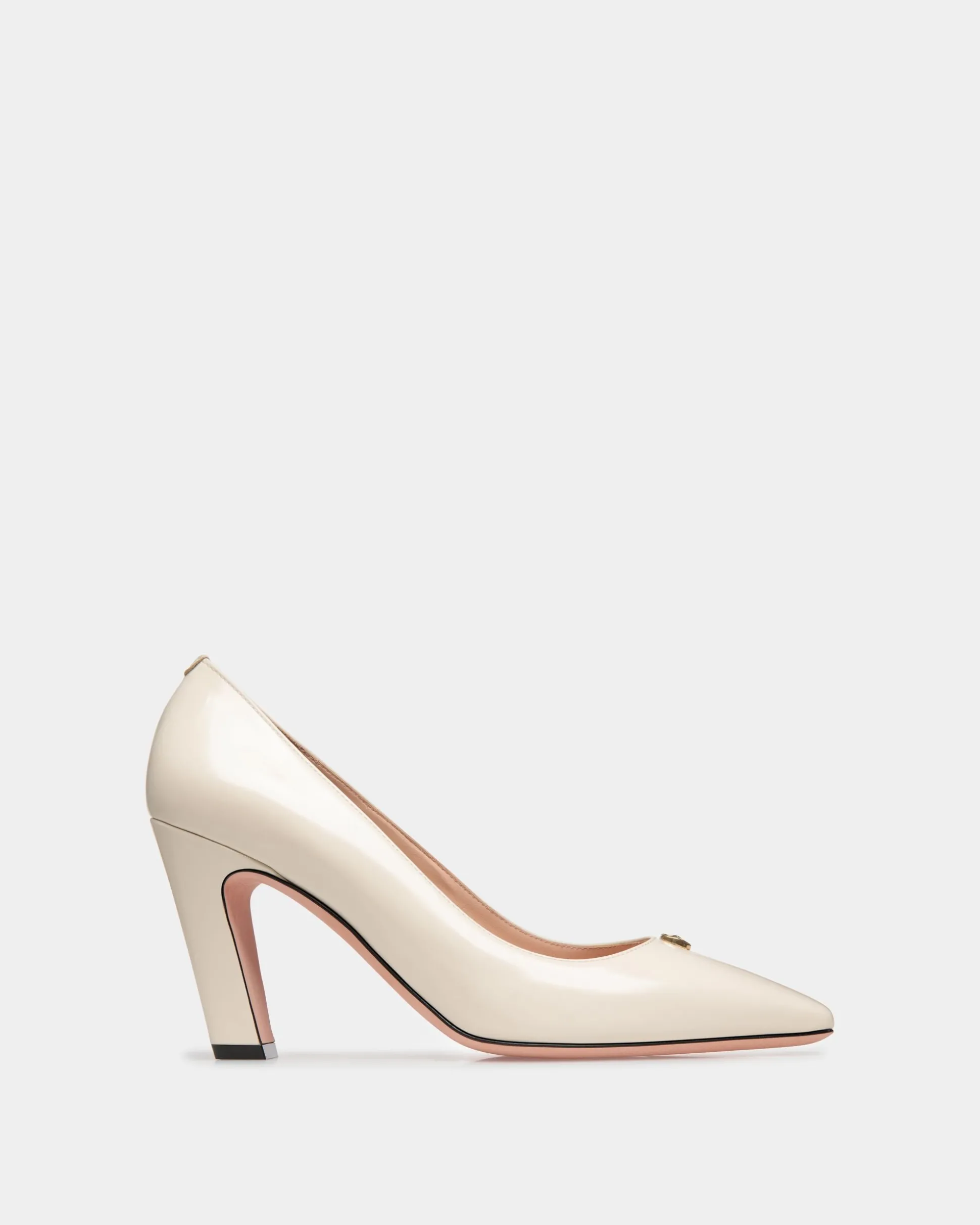 Sylt Pumps Aus Leder In Weiß