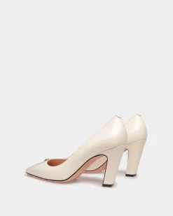 Sylt Pumps Aus Leder In Weiß