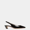 Sylt Slingpumps Aus Leder In Schwarz