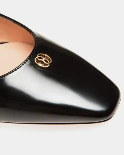 Sylt Slingpumps Aus Leder In Schwarz