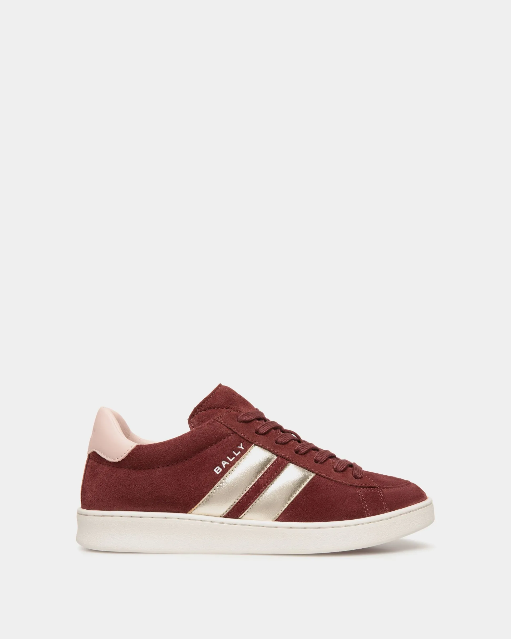 Tennis Sneaker Aus Veloursleder In Andorra Und Light Pink