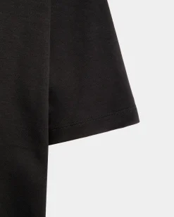 T-Shirt Aus Baumwolle In Schwarz Aus Der Adrien Brody Travel-Kollektion